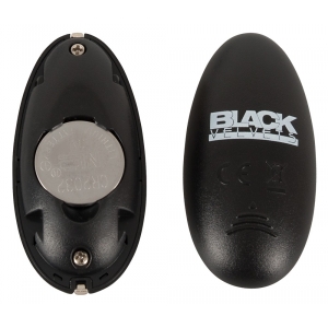 Plug avec poussée THRUST VELVET 18 x 4.4 cm Noir