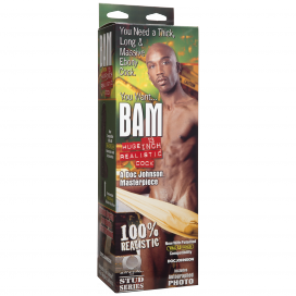 Gode Bam Huge de 25cm par Doc Johnson Couleur Black 2