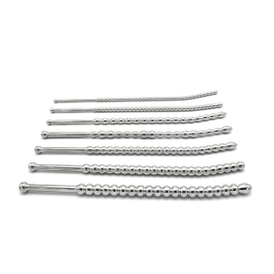 Kit de 7 Tiges d'urètre perlées BEADED DILATOR 20 cm