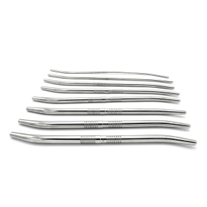 Kit de 8 Tiges d'urètre END CURVE Diamètre 4 à 13 mm