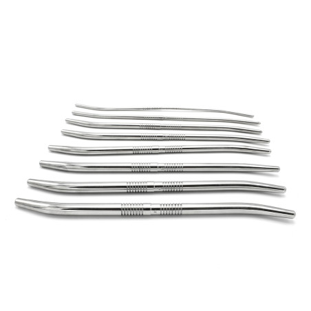 Kit de 8 Tiges d'urètre END CURVE Diamètre 4 à 13 mm