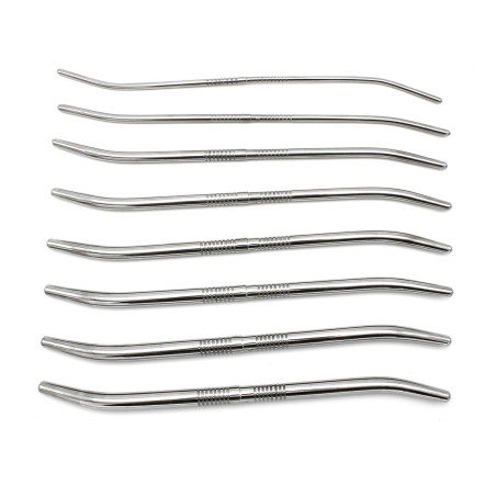 Kit de 8 Tiges d'urètre END CURVE Diamètre 4 à 13 mm