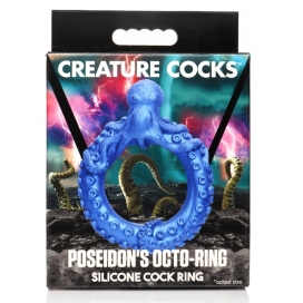 Cockring POSEIDON'S OCTO-RING Bleu 2