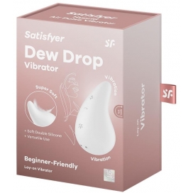 Stimulateur de Clitoris DEW DROP Blanc Neige 2