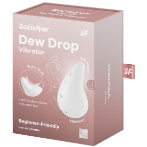 Stimulateur de Clitoris DEW DROP Blanc Neige