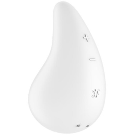 Stimulateur de Clitoris DEW DROP Blanc Neige