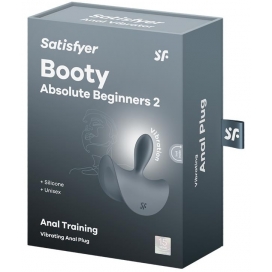 Plug Anal Vibrant BOOTY ABSOLUTE 2 Gris 2