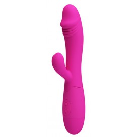 Vibromasseur Rabbit Snappy 9.5 x 3.2cm Rose