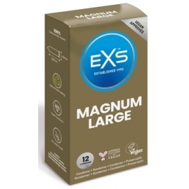 Préservatifs XXL MAGNUM de EXS 60 mm | Boîte de 12