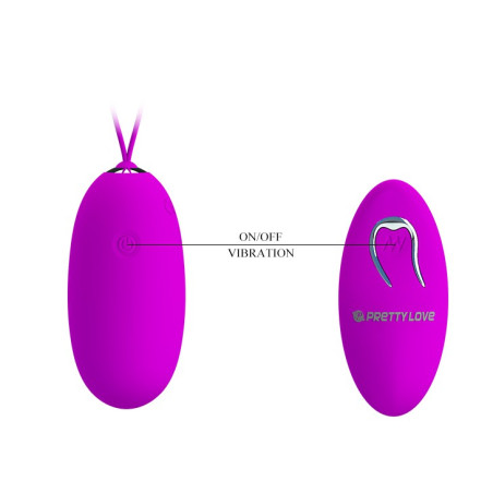 Oeuf Vibrant sans fil JOYCE 7.8 x 3.7 cm