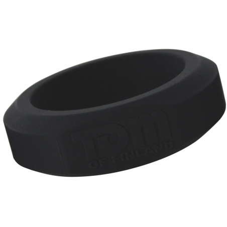 Lot de 3 Cockrings Silicone TOM OF FINLAND Noirs