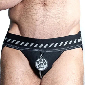 Jockstrap OXJOK DOGPACK Noir et Gris