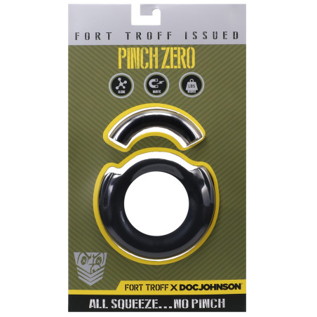 Cockring magnétique lesté PINCH ZERO  Diamètre 45 mm