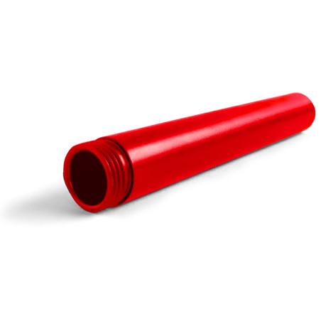 Embout de lavement en Acier Inoxydable METALCOLORS 15 x 2cm Rouge
