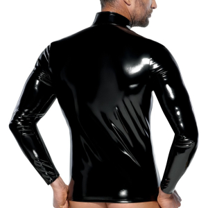 T-shirt sexy VINYL UP Noir