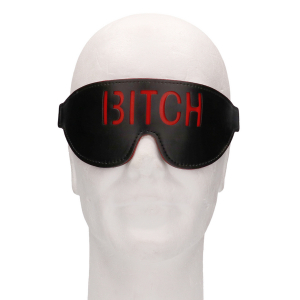 Masque BITCH Noir Rouge