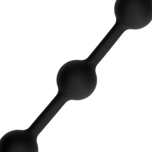 Boules anales CHAPBALLS Smal 29 x 2.7 cm Noires