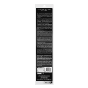 Boules anales CHAPBALLS Smal 29 x 2.7 cm Noires