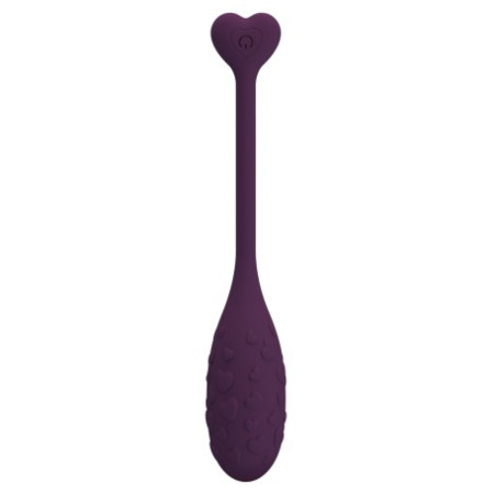 Oeuf Vibrant Sans Fil Connecté FISHERMAN 8 x 3.2cm Violet