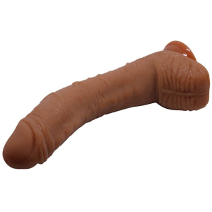 Gode Réaliste ALEX 20 x 5cm Marron