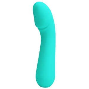Stimulateur Prostatique Vibrant CETUS 15 x 3.5cm Turquoise