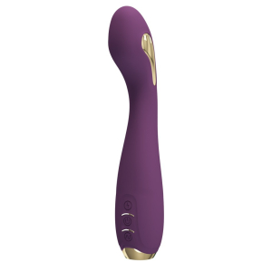 Vibro Point G Électro Connecté HECTOR 16 x 3.8cm Prune Violet