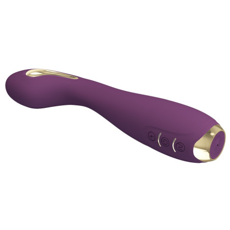 Vibro Point G Électro Connecté HECTOR 16 x 3.8cm Prune Violet