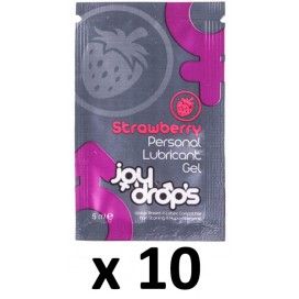 Dosettes de 5mL avec lubrifiant arôme Fraise