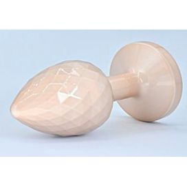 Plug Bijou IKONIK DIAMOND M 7 x 3.3 cm Beige 2