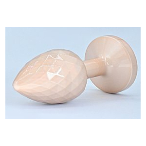 Plug Bijou IKONIK DIAMOND M 7 x 3.3 cm Beige