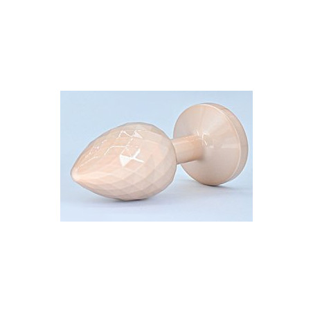 Plug Bijou IKONIK DIAMOND M 7 x 3.3 cm Beige