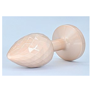Plug Bijou IKONIK DIAMOND S 6 x 2.7cm Beige