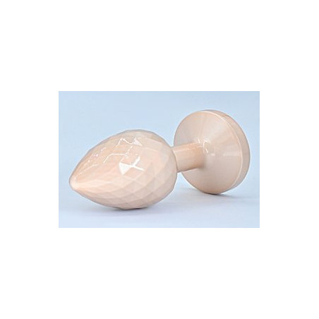 Plug Bijou IKONIK DIAMOND S 6 x 2.7cm Beige