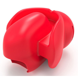 Bâillon Sm FIX TONGUE Rouge 2