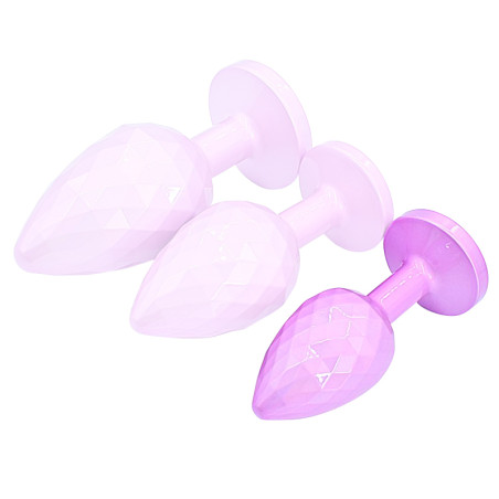 Plug Bijou IKONIK DIAMOND S 6 x 2.7cm Rose