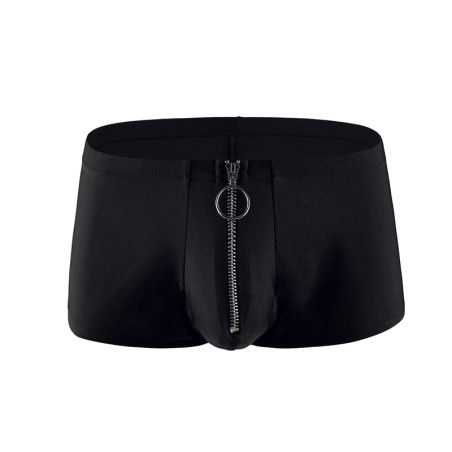 Shorty sexy avec Zip MINO Noir