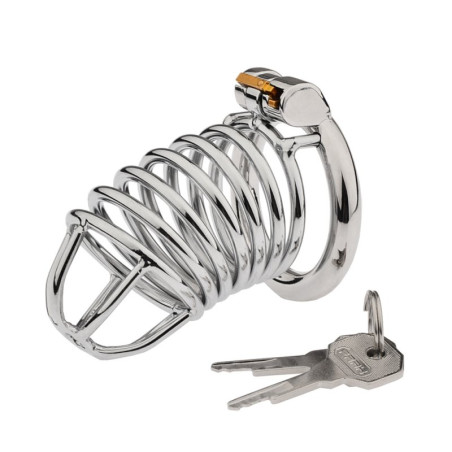 Cage de chasteté en métal REEGICK 8.5 x 3.5 cm de CockLock