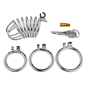 Cage de chasteté en métal REEGICK 8.5 x 3.5 cm de CockLock