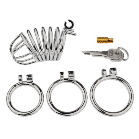Cage de chasteté en métal REEGICK 8.5 x 3.5 cm de CockLock