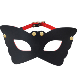 Masque BLACK BUTTERFLY Noir et Rouge