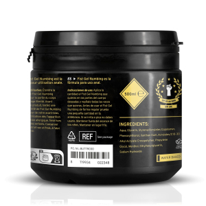 ubrifiant Relaxant BUTTR FIST GEL 500ml Blanc