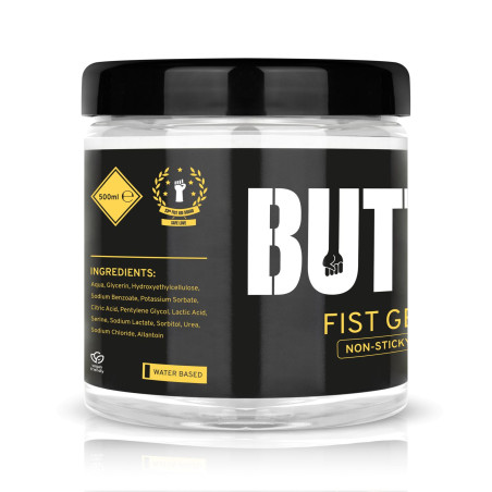 Lubrifiant Eau BUTTR FIST GEL 500 ml Transparent