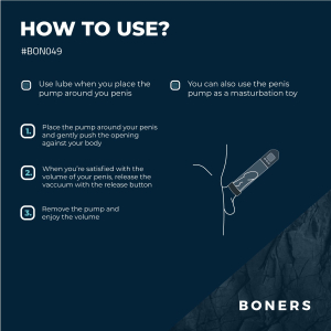 Pompe à pénis automatique SMART PUMP 19 x 6.5 cm