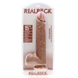 Gode Réaliste EXTRA LONG 31 x 7.5cm Marron Bleu 2