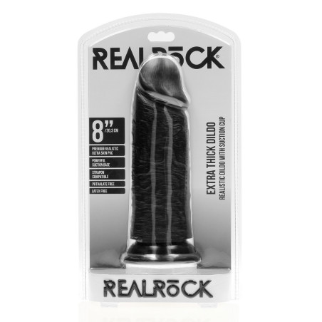 Gode EXTRA THICK 20.5 x 6.5cm Noir