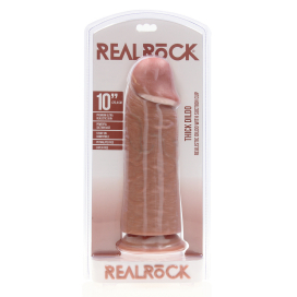 Gode Réaliste EXTRA THICK 25.5 x 8 cm Marron 2