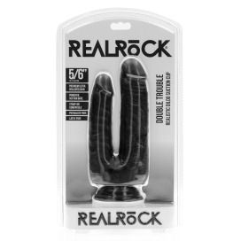 Double Gode DOUBLE TROUBLE 15 x 4.5cm Noir 2