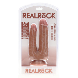 Double Gode DOUBLE TROUBLE 15 x 4.5cm Marron 2