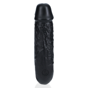 Double Gode U SHAPE 12 x 3cm Noir