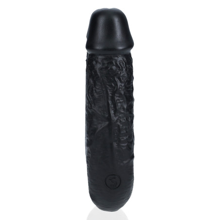 Double Gode U SHAPE 12 x 3cm Noir